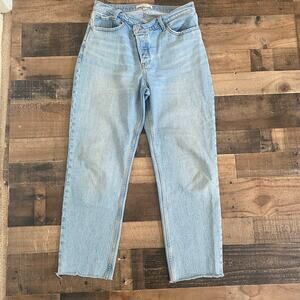 Abercrombie & Fitch Curve Love The Dad High Rise Women's Size 29 / 8